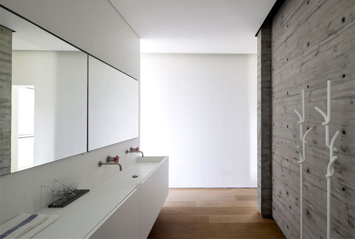 SB House – Wrapped in a Shell of Concrete -#bath, #interior, #decor, home, bathroom