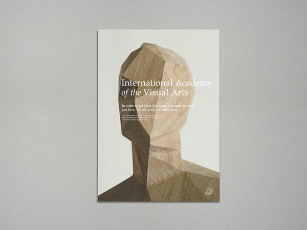 International Academy of the Visual Arts #editorial #typography