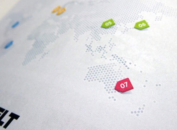 Magazine Infographics on the Behance Network #map #editorial #info #graphics #hexagon