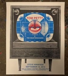 Tom Petty Gig Poster - From up North