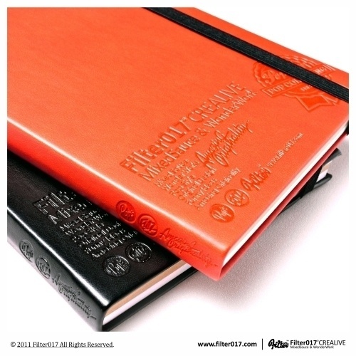 Filter017 Embossed Notebook on the Behance Network #notebook #layout #embossed #product