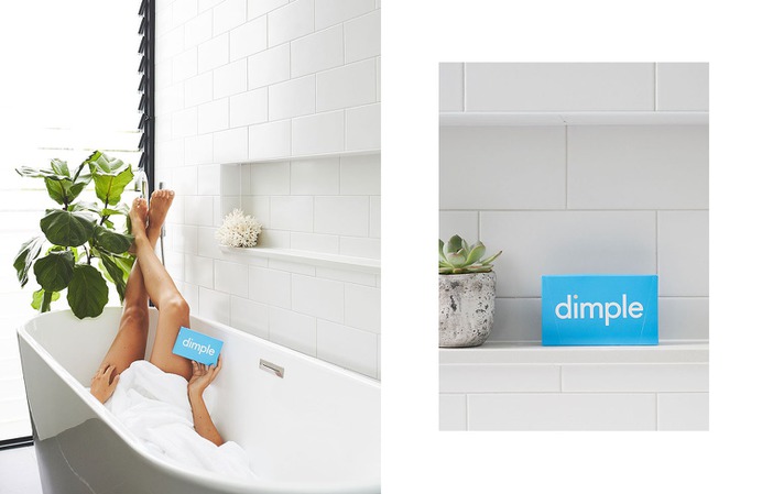 Dimple Brand Identity - Mindsparkle Mag Dari Israelstam, Founder & Creative Director of Universal Favourite created a user-centric brand identity for Dimple. #logo #packaging #identity #branding #design #color #photography #graphic #design #gallery #blog #project #mindsparkle #mag #beautiful #portfolio #designer