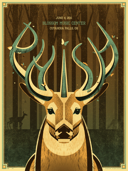 Image Spark RockIsland #deer #gigposter
