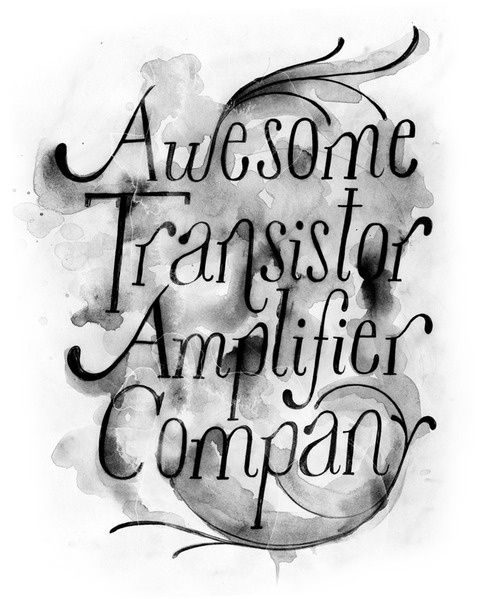 Typeverything.comAWTAC poster by ZSO. #type #awesome #poster #typography