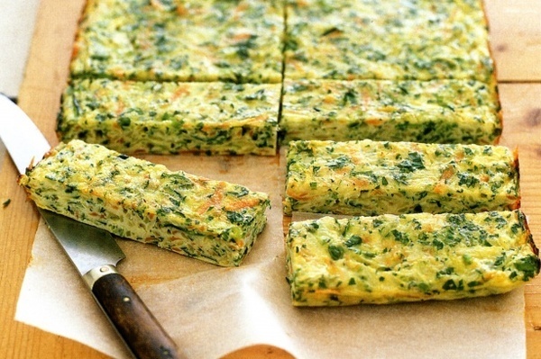 Carrot, zucchini and parsnip frittata fingers main image #food
