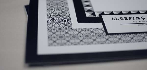 SLEEPING FABLE on Behance #blankhiss #sleeping #print #typography #maan #fables #beauty