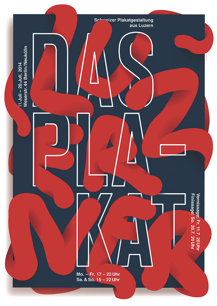 Luzern in Berlin: Plakat #print #poster