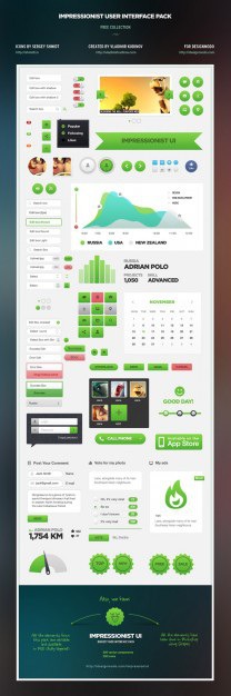 Amazing user interface kit psd 2 Free Psd. See more inspiration related to Calendar, Green, Box, Chart, Icons, Text, Avatar, Text box, Radio, Search, Ui, Drop, User, Buttons, Psd, Login, Calendar icon, Dashboard, Switch, Interface, Search icon, Ui kit, Checkbox, User icon, User interface, Down, Search box, Kit, Amazing, Vertical, Slideshow, Tooltip, Input, Radio buttons, Text input and Drop down on Freepik.