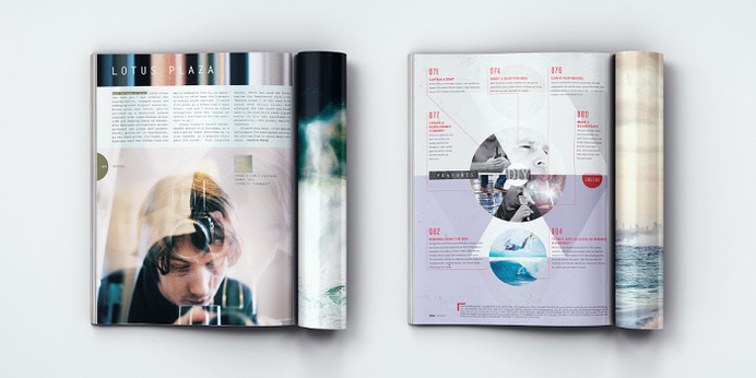 Surfing Magazine Editorial 2012 - Joy Stain #surf #surfing #print #layout #editorial #magazine #typography