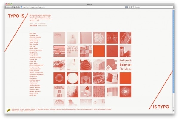 Rich Cousins — Typo is/ #gallery #degree #exhibition #website #show #typo