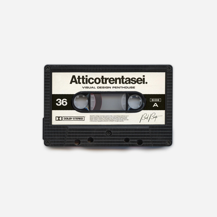 Attico36 Bad Beat Tapes #graphic #design #music #tapes #minimal #vintage #artwork #bad #poster #product #old