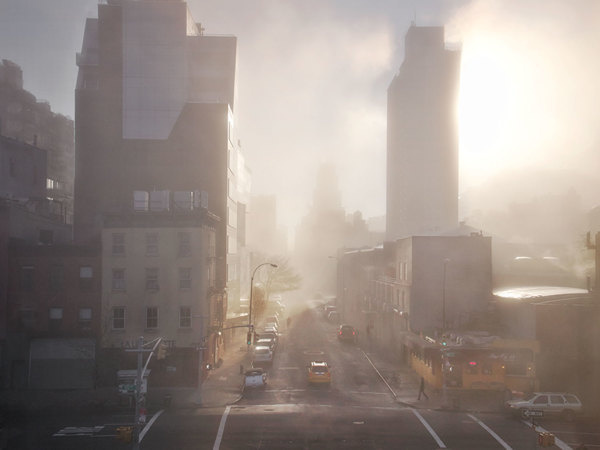 The HighLine NYC (1) #ny #fog #darran #photography #morning #rees #surreal #york #new