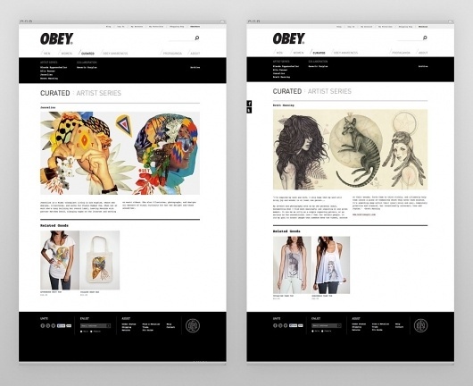 Obey Clothing - Work - Instrument #store #section #obey #clothing