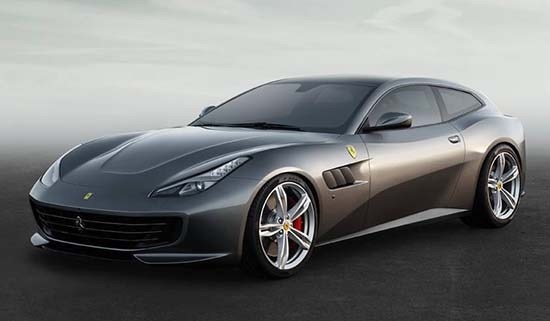 The Ferrari GTC4 Lusso Comes Out Into The Light #Ferrari #GTC4 #GTC4Lusso