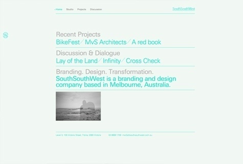 SouthSouthWest: New Site | PROCESS JOURNAL #grid #web