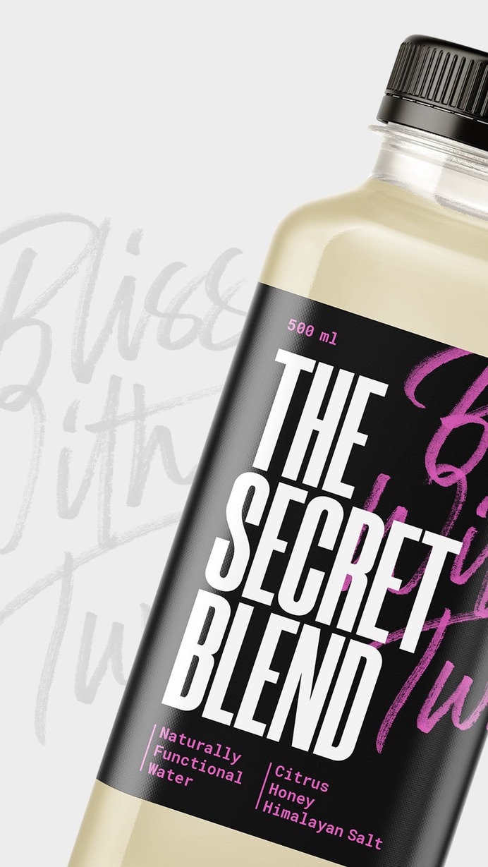 The Secret Blend - Mindsparkle Mag Insait designed the branding for The Secret Blend. #logo #packaging #identity #branding #design #color #photography #graphic #design #gallery #blog #project #mindsparkle #mag #beautiful #portfolio #designer