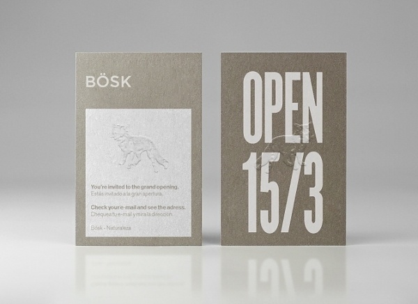 Bösk — Natural Reserve Program | Calendar — Branding & Graphic Design Bureau #business #branding #card #identity #logo