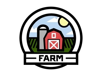 Dribbble - Farm by Augie #logo #illustration #vector #farm