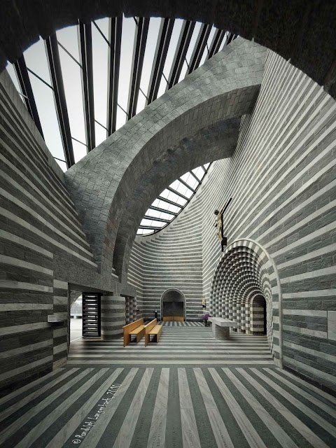 CJWHO ™ (Church of San Giovanni Battista by Mario Botta) #church #design #interiors #photography #architecture