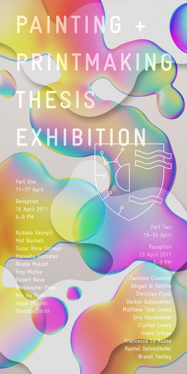 Yale Painting MFA Exhibition Signage & Catalog on Behance #yale
