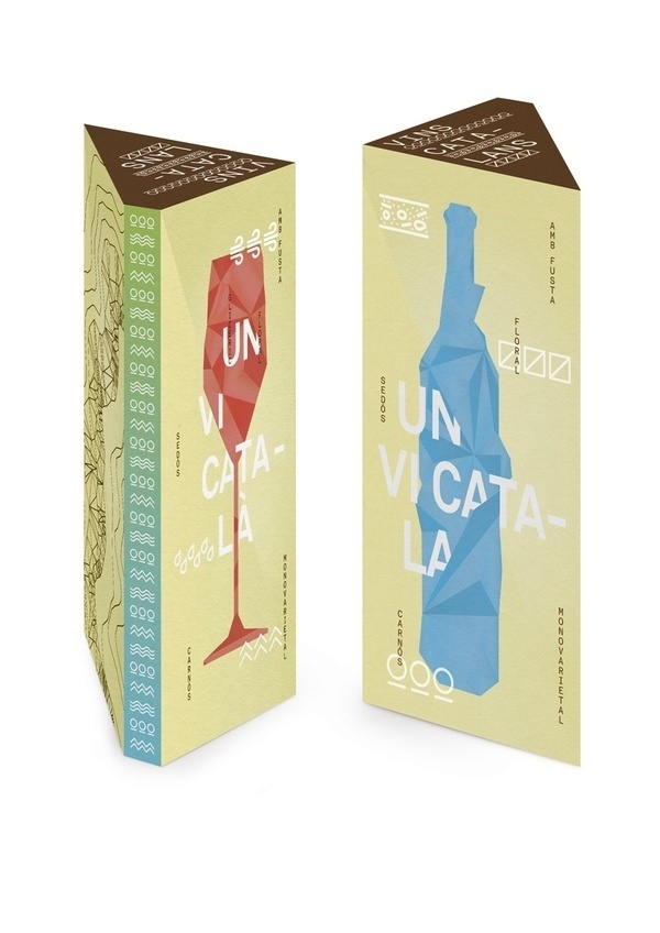 Catalan wines on the Behance Network #packaging