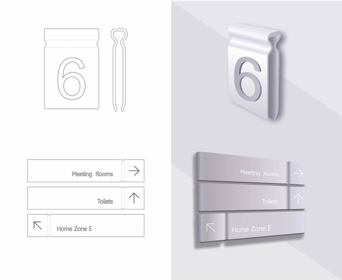 Signage | Sign Design | Wayfinding | Wayfinding signage | Signage design | Wayfinding Design | 楼层指示