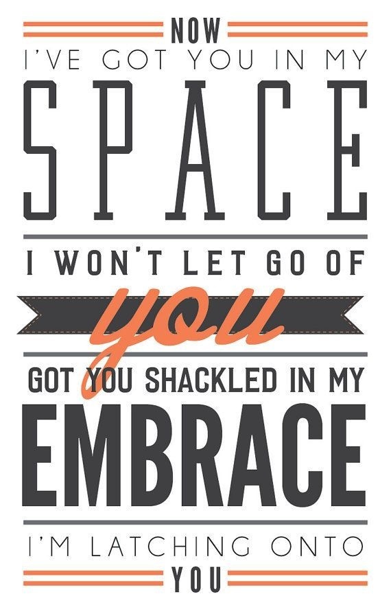 Latch by Disclosure // Poster // Lyrics // Wall Decor // 11×17 #art #poster #typography