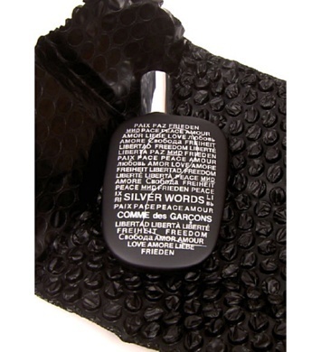 COMME DES GARÇONS SILVER WORDS image #packaging