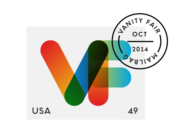 Vanity Fair Mailbag Stamp - Matt Chase | Design, Illustration #illustration #stamp