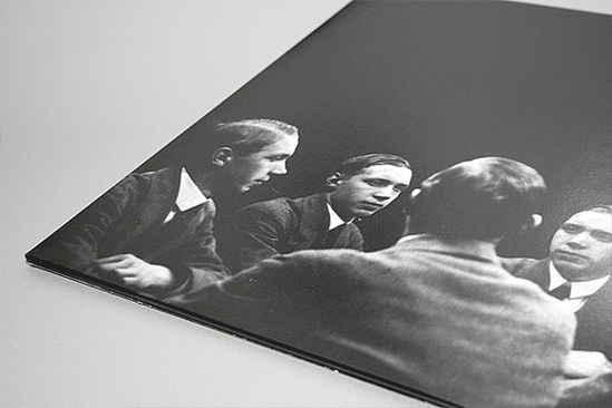 Lost In Reflections on Behance #packaging #vinyl #white #black