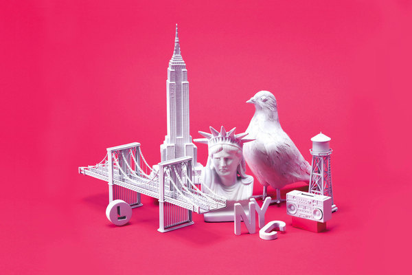idea: paint weird thrift store things one color and photograph as a set #set