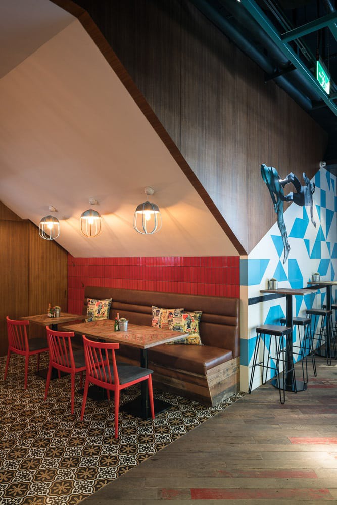 El Luchador Interior Design by hcreates - Grits + Grids
