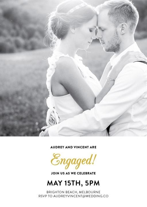 Photocards - Engagement Invitations #paperlust #engagement #invitations #engagementcards #engagementinvitation #design #digitalcards #foils