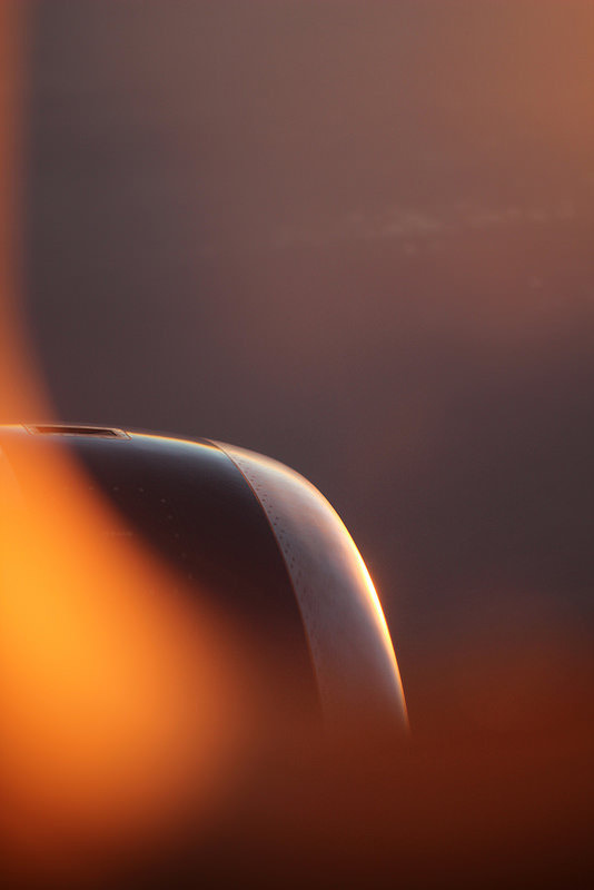Photography, Travel, Aeroplane, Jet, Sunset, Sky, Light, 50mm, VSCO