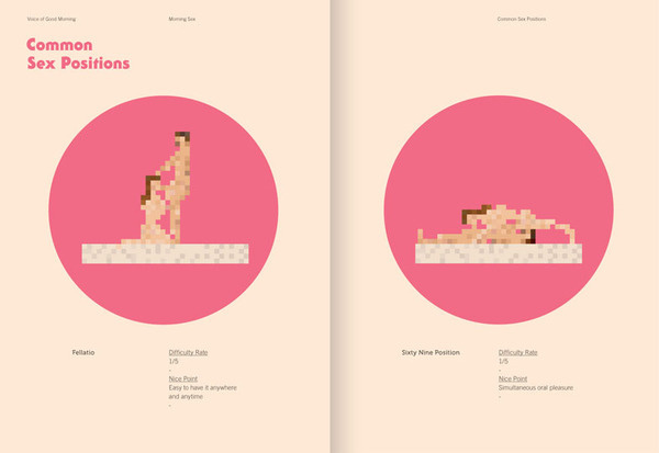Voice of Good Morning #zine #icon #design #graphic #illustration #info #morning #booklet #good