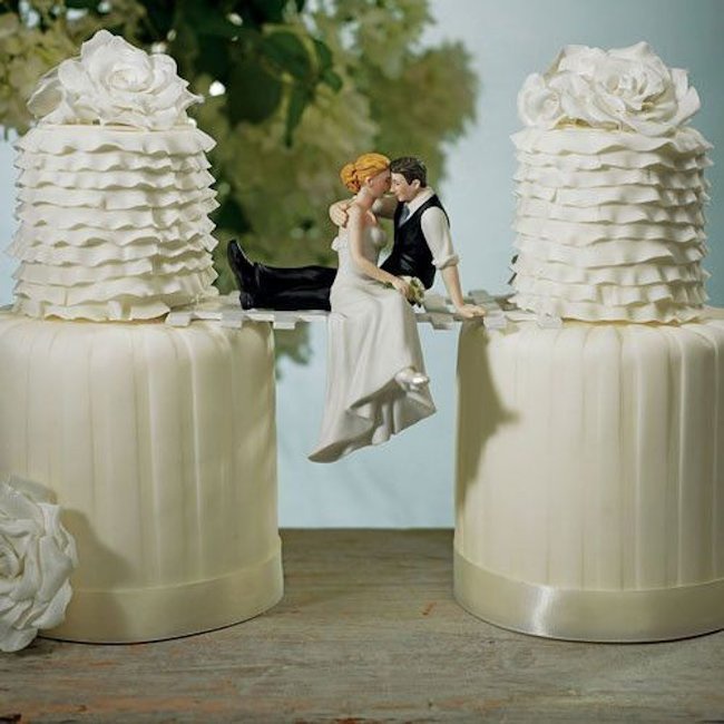 wedding cake toppers unique