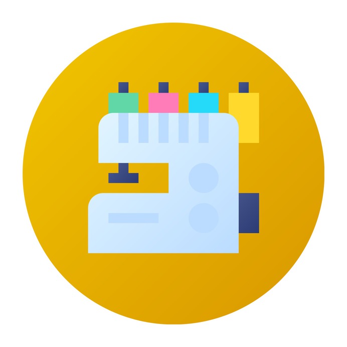 See more icon inspiration related to Tools and utensils, handcraft, sewing machine, tailoring, electronics, thread, sew and fashion on Flaticon.