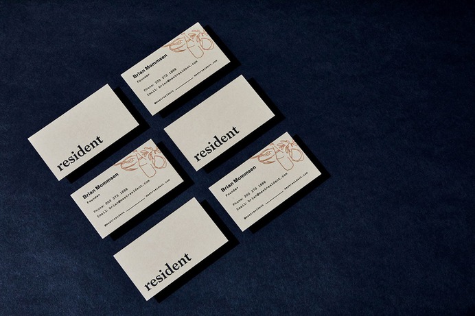 Resident Branding - Mindsparkle Mag Resident Branding is a beautiful project designed by Stitch Design Co. for Resident, a communal dining experience in private spaces. #logo #packaging #identity #branding #design #color #photography #graphic #design #gallery #blog #project #mindsparkle #mag #beautiful #portfolio #designer