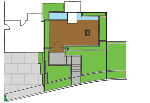 Sunset Magazine #illustration #vector #architecture #floorplan