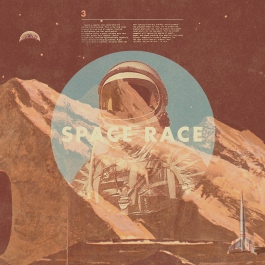 All sizes | space race | Flickr - Photo Sharing! #design #poster