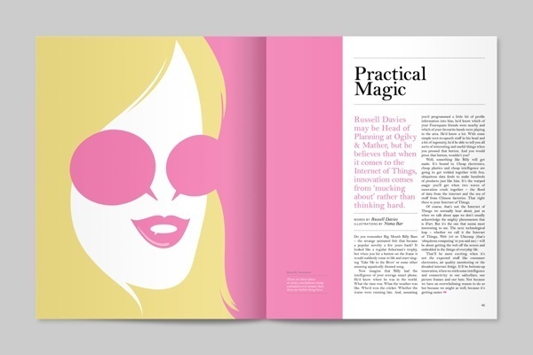 Google Think Quarterly #layout #design #magazine #typography