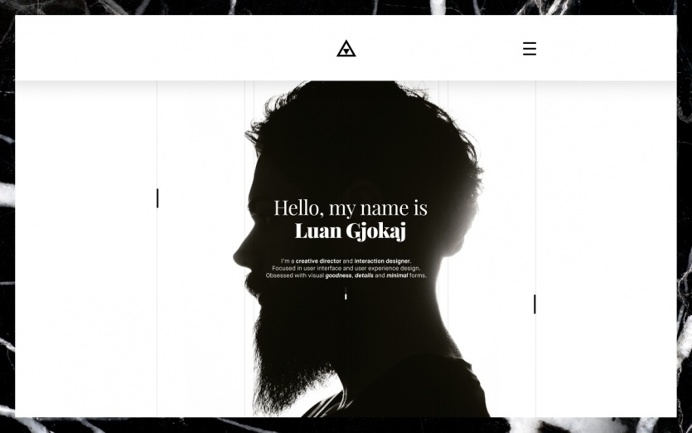 Riangle - Mindsparkle Mag - Luan Gjokaj is a creative director and interaction designer whose website Riangle is awarded as site of the day
