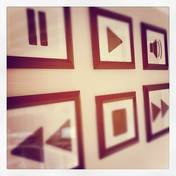 Music Wall Art - drawn in marker #instagram #craft #wall #art #music