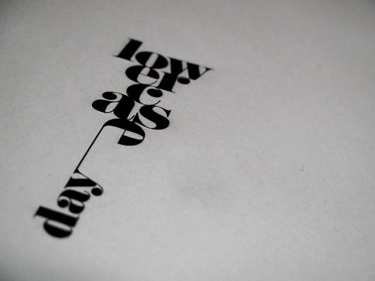 Looks like good Graphic Design by Eszter Laki #typography