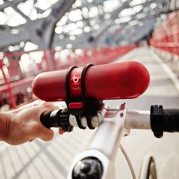 Beats Pill Bike Mount #tech #flow #gadget #gift #ideas #cool