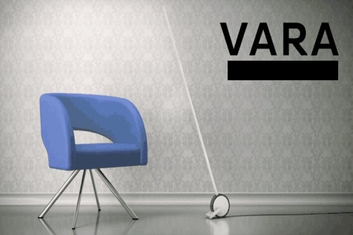 Vara Light, a #lighting system controlled by an app, is a standing lamp, a writing desk lamp, an integrated lamp, a hanging lamp, or a wall