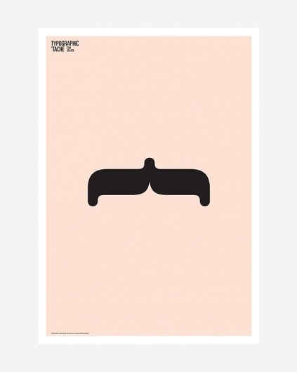 typetoken® | Showcasing & discussing the world of typography, icons and visual language #ryan #typography #dixon #poster #moustache