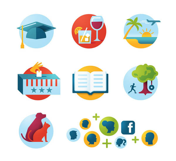 eHarmony Icons by Matt Lehman Studio #flat #colour #icons