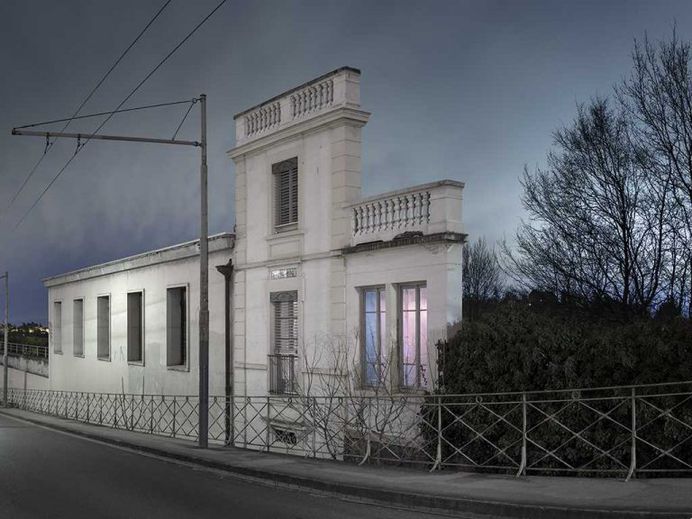Facades: Surreal Scenes of Isolated Buildings by Zacharie Gaudrillot-Roy