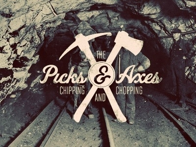 Dribbble - Picks And Axes Dribbble by Aaron Scamihorn #logo #photography #creative